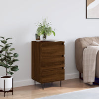 Thumbnail for Sideboard Braun Eichen-Optik 40x35x70 cm Holzwerkstoff