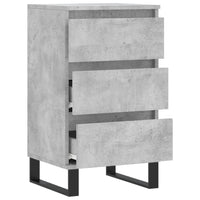 Thumbnail for Sideboard Betongrau 40x35x70 cm Holzwerkstoff