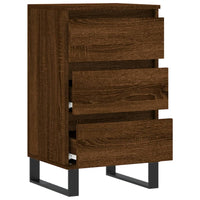 Thumbnail for Sideboard Braun Eichen-Optik 40x35x70 cm Holzwerkstoff