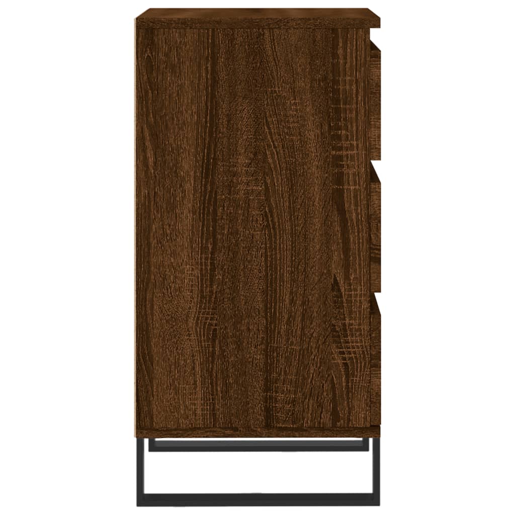 Sideboard Braun Eichen-Optik 40x35x70 cm Holzwerkstoff