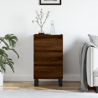 Thumbnail for Sideboard Braun Eichen-Optik 40x35x70 cm Holzwerkstoff