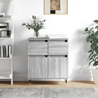 Thumbnail for Sideboard Grau Sonoma 60x35x70 cm Holzwerkstoff