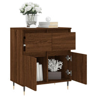 Thumbnail for Sideboard Braun Eichen-Optik 60x35x70 cm Holzwerkstoff