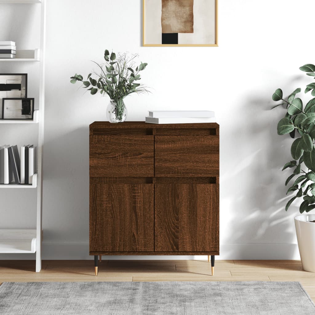 Sideboard Braun Eichen-Optik 60x35x70 cm Holzwerkstoff