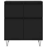 Thumbnail for Sideboard Schwarz 60x35x70 cm Holzwerkstoff