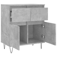 Thumbnail for Sideboard Betongrau 60x35x70 cm Holzwerkstoff
