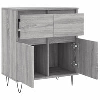 Thumbnail for Sideboard Grau Sonoma 60x35x70 cm Holzwerkstoff
