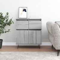 Thumbnail for Sideboard Grau Sonoma 60x35x70 cm Holzwerkstoff