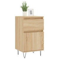 Thumbnail for Sideboards 2 Stk. Sonoma-Eiche 40x35x70 cm Holzwerkstoff