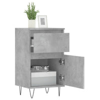 Thumbnail for Sideboard Betongrau 40x35x70 cm Holzwerkstoff