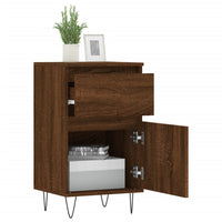 Thumbnail for Sideboard Braun Eichen-Optik 40x35x70 cm Holzwerkstoff