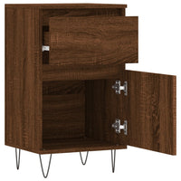 Thumbnail for Sideboard Braun Eichen-Optik 40x35x70 cm Holzwerkstoff