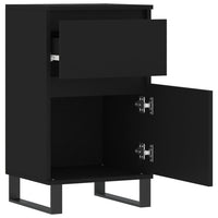 Thumbnail for Sideboards 2 Stk. Schwarz 40x35x70 cm Holzwerkstoff