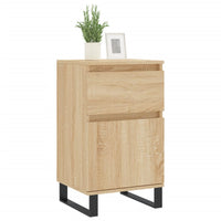 Thumbnail for Sideboards 2 Stk. Sonoma-Eiche 40x35x70 cm Holzwerkstoff