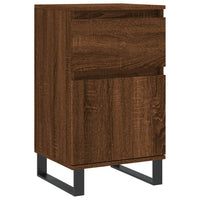 Thumbnail for Sideboard Braun Eichen-Optik 40x35x70 cm Holzwerkstoff