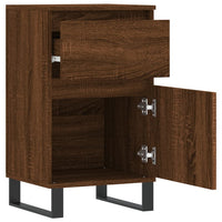 Thumbnail for Sideboards 2 Stk. Braun Eichen-Optik 40x35x70 cm Holzwerkstoff