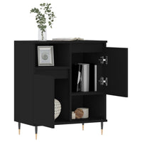 Thumbnail for Sideboard Schwarz 60x35x70 cm Holzwerkstoff