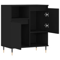Thumbnail for Sideboard Schwarz 60x35x70 cm Holzwerkstoff