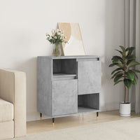 Thumbnail for Sideboard Betongrau 60x35x70 cm Holzwerkstoff