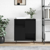 Thumbnail for Sideboard Schwarz 60x35x70 cm Holzwerkstoff