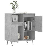 Thumbnail for Sideboard Betongrau 60x35x70 cm Holzwerkstoff