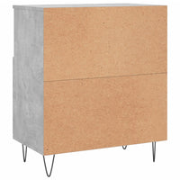 Thumbnail for Sideboard Betongrau 60x35x70 cm Holzwerkstoff