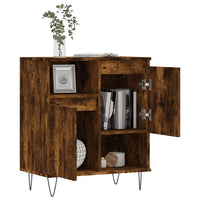 Thumbnail for Sideboard Räuchereiche 60x35x70 cm Holzwerkstoff