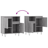 Thumbnail for Sideboard Grau Sonoma 60x35x70 cm Holzwerkstoff
