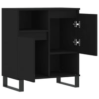 Thumbnail for Sideboard Schwarz 60x35x70 cm Holzwerkstoff