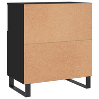 Thumbnail for Sideboard Schwarz 60x35x70 cm Holzwerkstoff