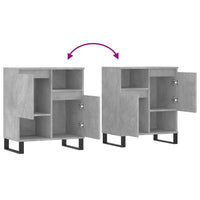 Thumbnail for Sideboard Betongrau 60x35x70 cm Holzwerkstoff