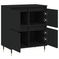 Thumbnail for Sideboard Schwarz 60x35x70 cm Holzwerkstoff
