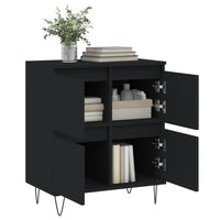 Thumbnail for Sideboard Schwarz 60x35x70 cm Holzwerkstoff