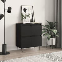 Thumbnail for Sideboard Schwarz 60x35x70 cm Holzwerkstoff
