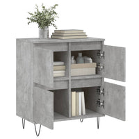 Thumbnail for Sideboard Betongrau 60x35x70 cm Holzwerkstoff