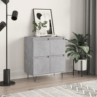 Thumbnail for Sideboard Betongrau 60x35x70 cm Holzwerkstoff