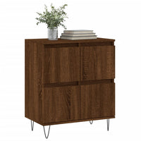 Thumbnail for Sideboard Braun Eichen-Optik 60x35x70 cm Holzwerkstoff