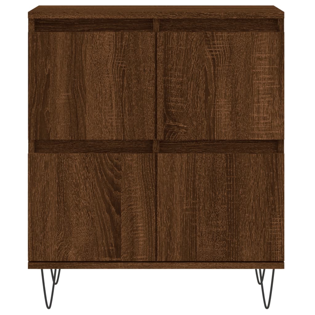 Sideboard Braun Eichen-Optik 60x35x70 cm Holzwerkstoff