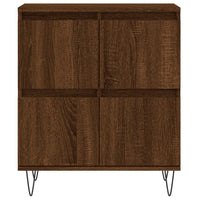 Thumbnail for Sideboard Braun Eichen-Optik 60x35x70 cm Holzwerkstoff
