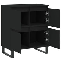 Thumbnail for Sideboard Schwarz 60x35x70 cm Holzwerkstoff