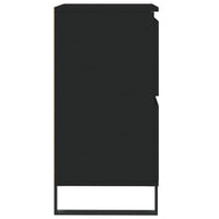 Thumbnail for Sideboard Schwarz 60x35x70 cm Holzwerkstoff
