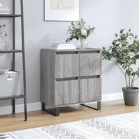 Thumbnail for Sideboard Grau Sonoma 60x35x70 cm Holzwerkstoff
