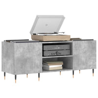 Thumbnail for Plattenschrank Betongrau 121x38x48 cm Holzwerkstoff