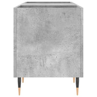 Thumbnail for Plattenschrank Betongrau 121x38x48 cm Holzwerkstoff