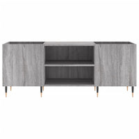 Thumbnail for Plattenschrank Grau Sonoma 121x38x48 cm Holzwerkstoff