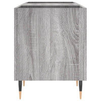 Thumbnail for Plattenschrank Grau Sonoma 121x38x48 cm Holzwerkstoff