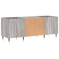 Thumbnail for Plattenschrank Grau Sonoma 121x38x48 cm Holzwerkstoff