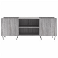 Thumbnail for Plattenschrank Grau Sonoma 121x38x48 cm Holzwerkstoff