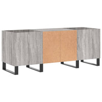 Thumbnail for Plattenschrank Grau Sonoma 121x38x48 cm Holzwerkstoff