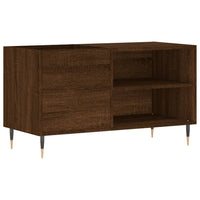 Thumbnail for Plattenschrank Braun Eichen-Optik 85x38x48 cm Holzwerkstoff